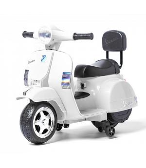 MINI-VESPA INFANTIL 6V, NIÑOS 1 A 3 AÑOS, BLANCA, PX150 - INDA92-PX150BLANCA